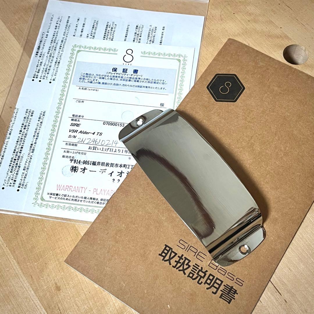 新品同様 Sire / V5R Alder-4 ※fender sadowsky