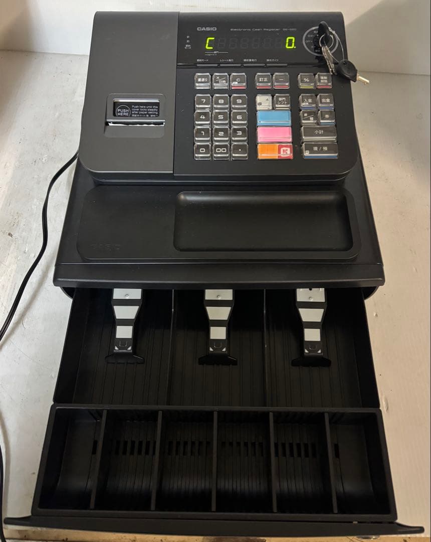 CASIO 電子レジスター SE-S20【中古品】