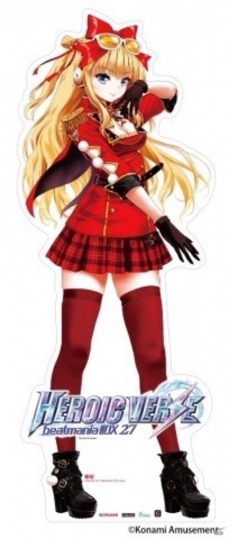 beatmania IIDX 姫留 等身大パネル