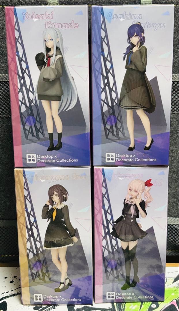 【25時、ナイトコードで。 4+4種セット】 東雲絵名 宵崎奏 まふゆ 暁山瑞希