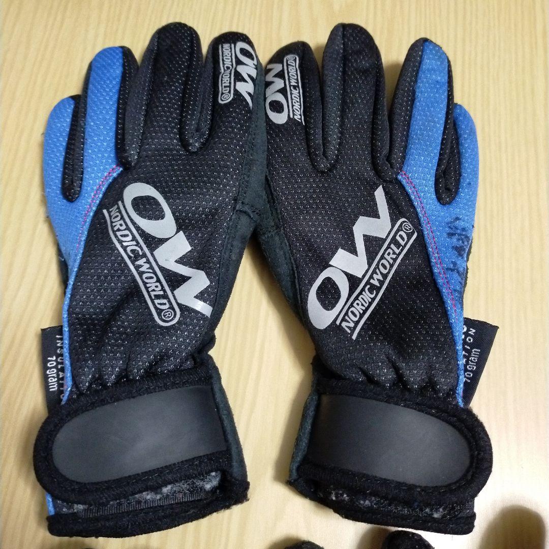 クロスカントリースキー　手袋　ほぼ未使用