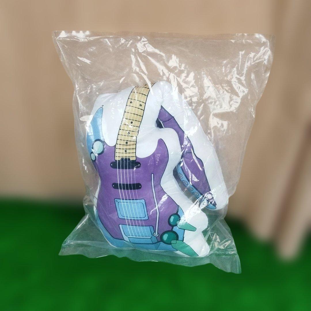 希少！　マクロス7 バサラエクスプロージョン　バサラのギター型クッション