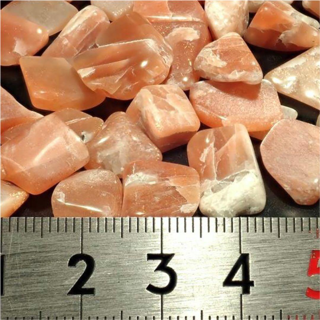 ★特選一石★激安☆シラー効果♢勝利の石【大粒☆サンストーン『日長石』さざれ石】❤️