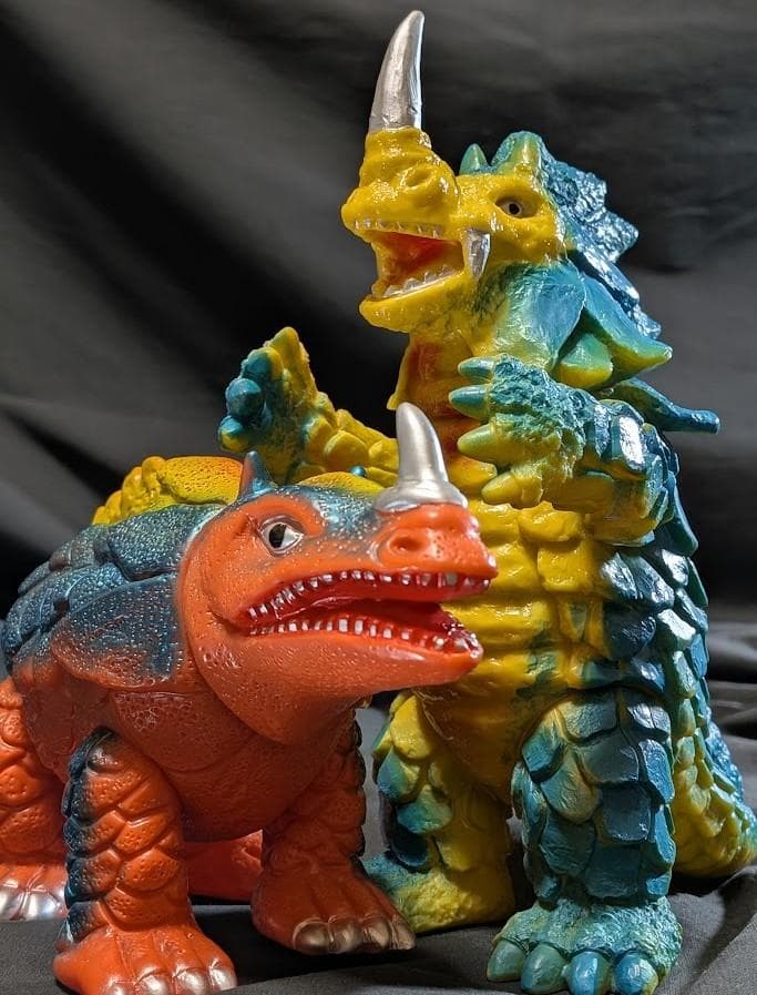 シーゴラス＆シーモンス「帰ってきたウルトラマン」登場（ブルマァク復刻）２体セット