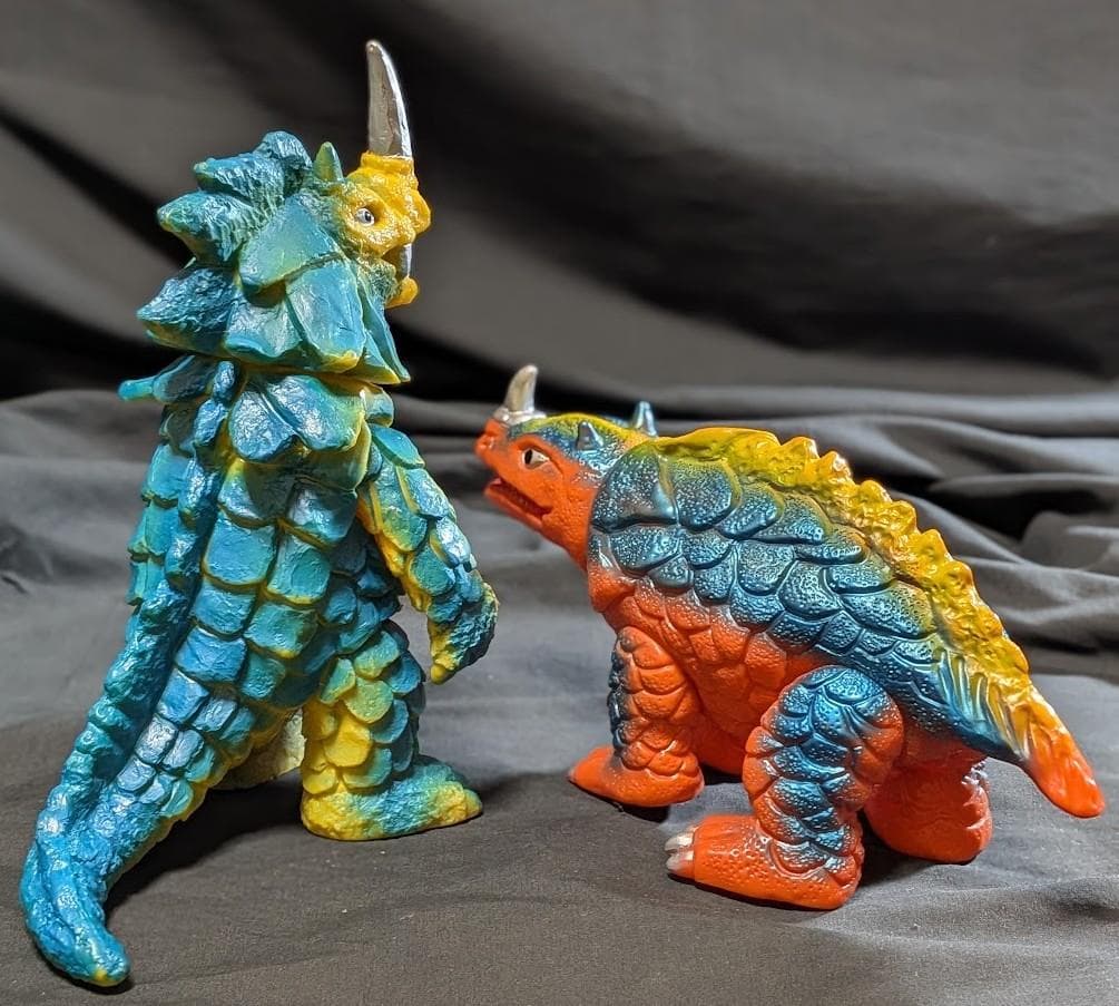 シーゴラス＆シーモンス「帰ってきたウルトラマン」登場（ブルマァク復刻）２体セット