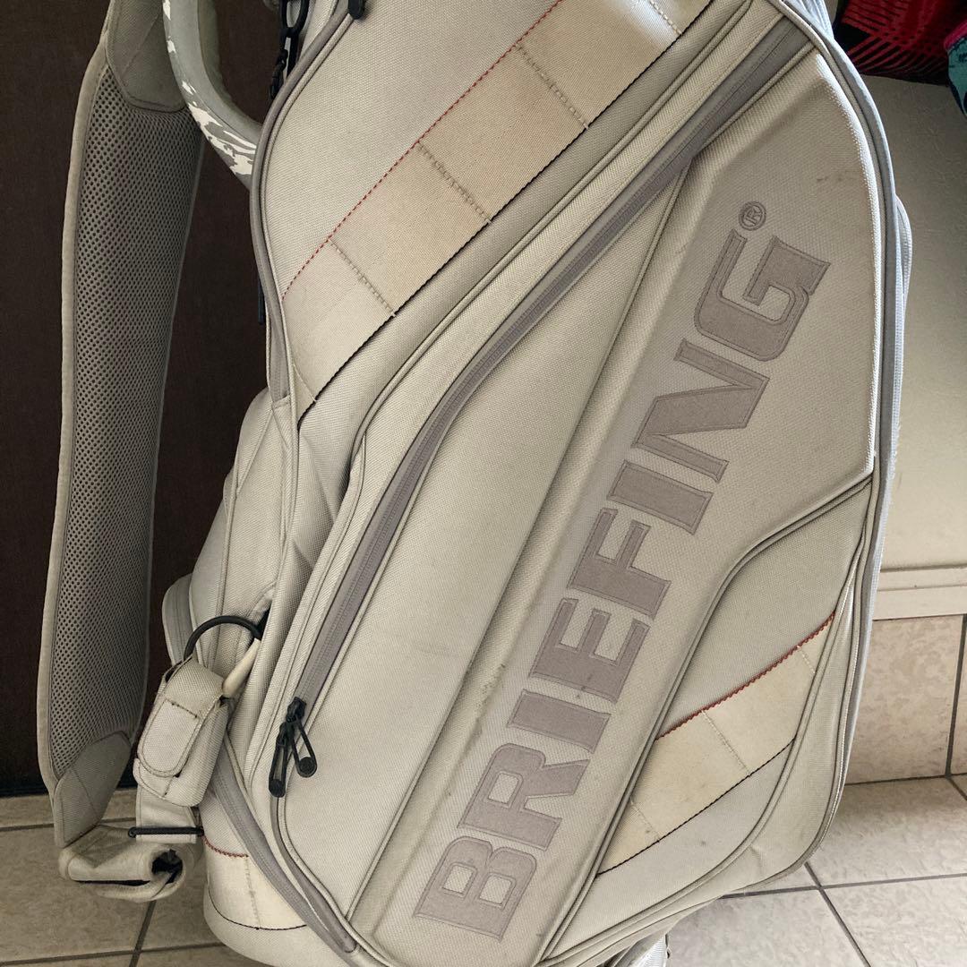 BRIEFING ゴルフバッグ ホワイト