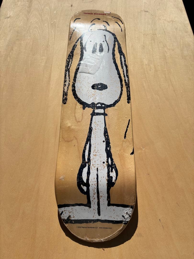 スヌーピー タワーレコード スケートボードデッキ