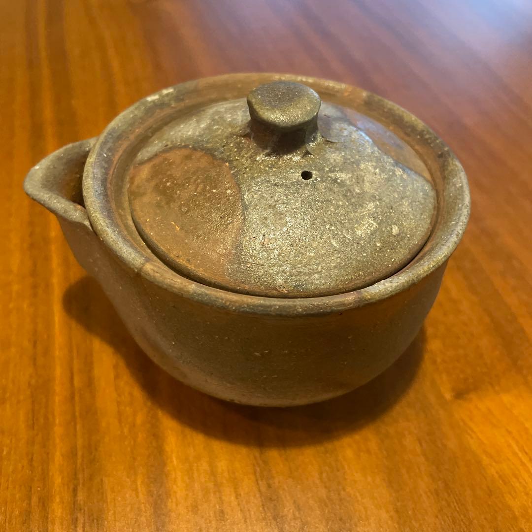 備前焼　松田華山　煎茶道具一式