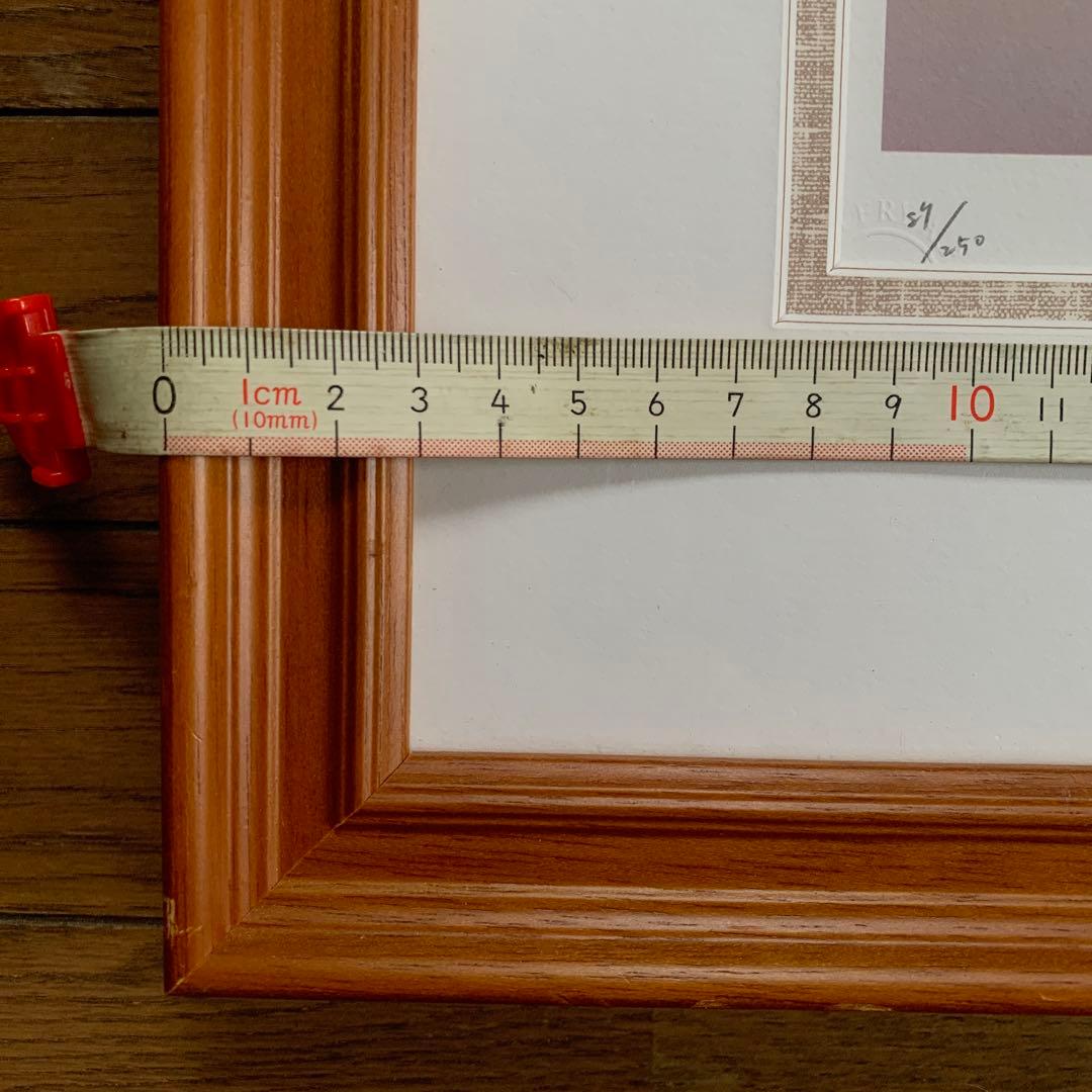 牧野千穂　版画（ジクレー）　題名 「ヨハンの羊」