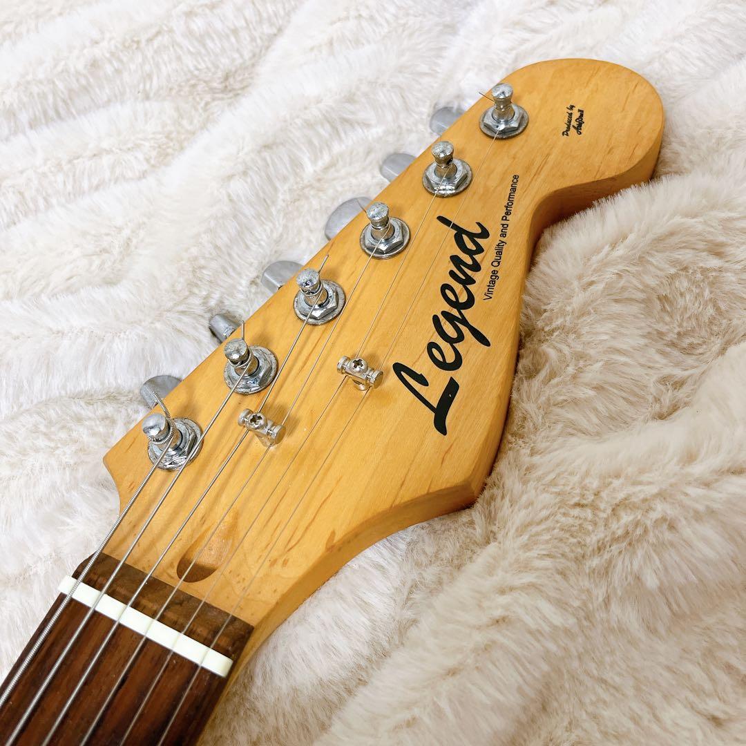 Legend レジェンド キャンディーアップルレッド ストラトタイプ