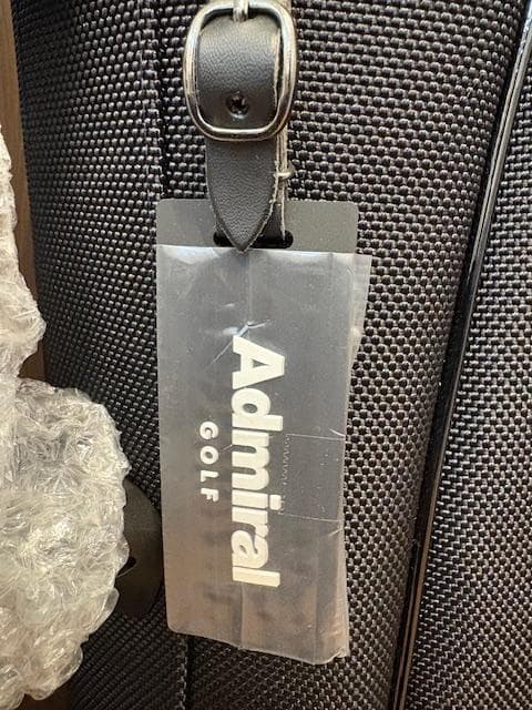 アドミラル ギガホールド スタンドキャディバッグ 黒 新品