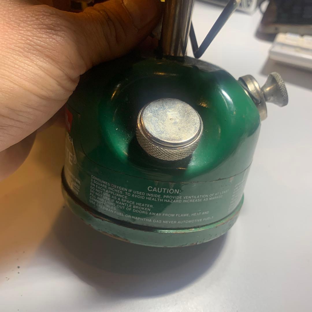 コールマン222A 01/84製カナダグリーン