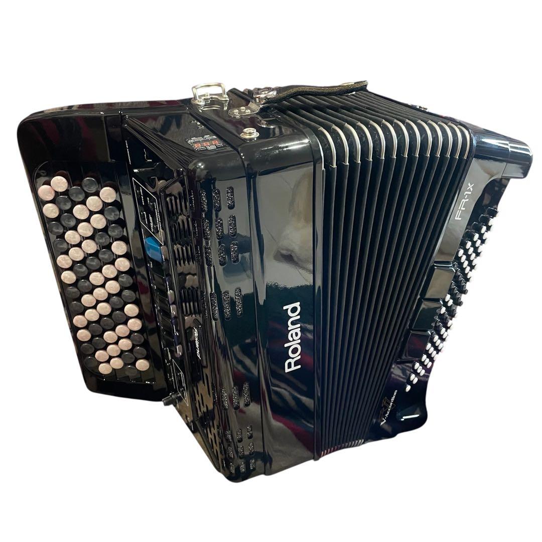 【未使用級】Roland FR-1xb ボタン式 電子アコーディオン 付属品多数