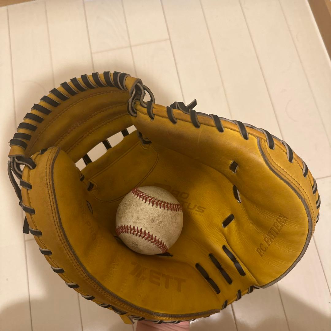 コ*ク様 ゼット　ZETT プロステイタス　オーダーキャッチャーミット　軟式用