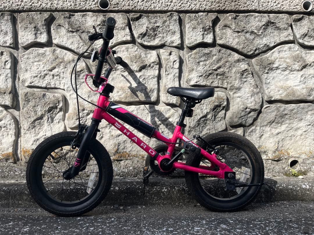HARO BIKE シュレッダー14インチ未使用補助輪有【引渡優先、発送応相談】