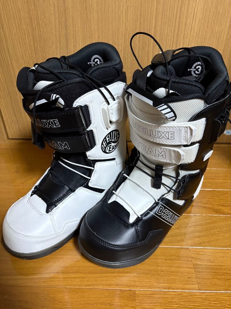DEELUXE TEAM ID LTD スノーボードブーツ ブラック/ホワイト