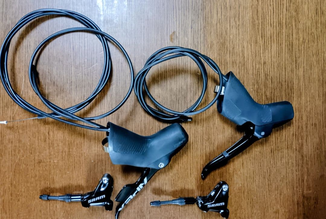 SRAM APEX1 シフトレバー+ディスクブレーキキャリパーセット ※匿名配送