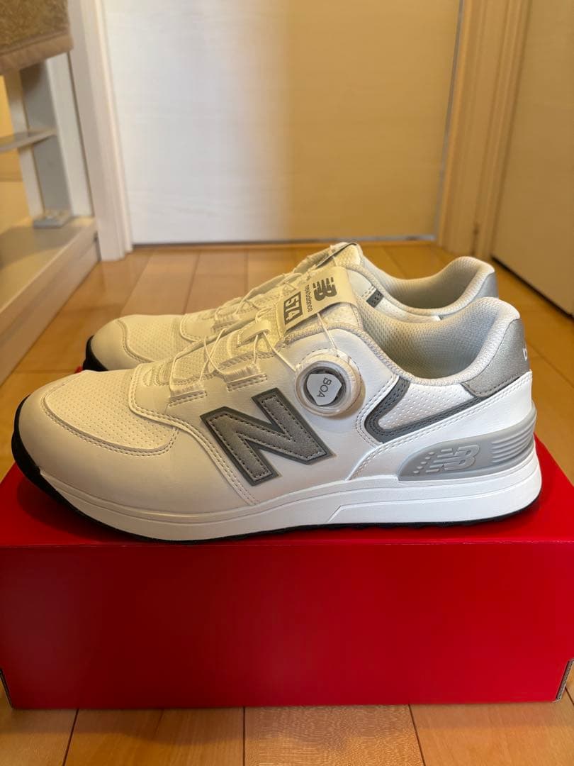New Balance 574 ホワイト/グレー