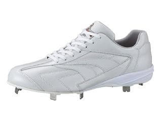 久保田スラッガー スパイク 樹脂底 金具 D-009W 28.5cm ホワイト