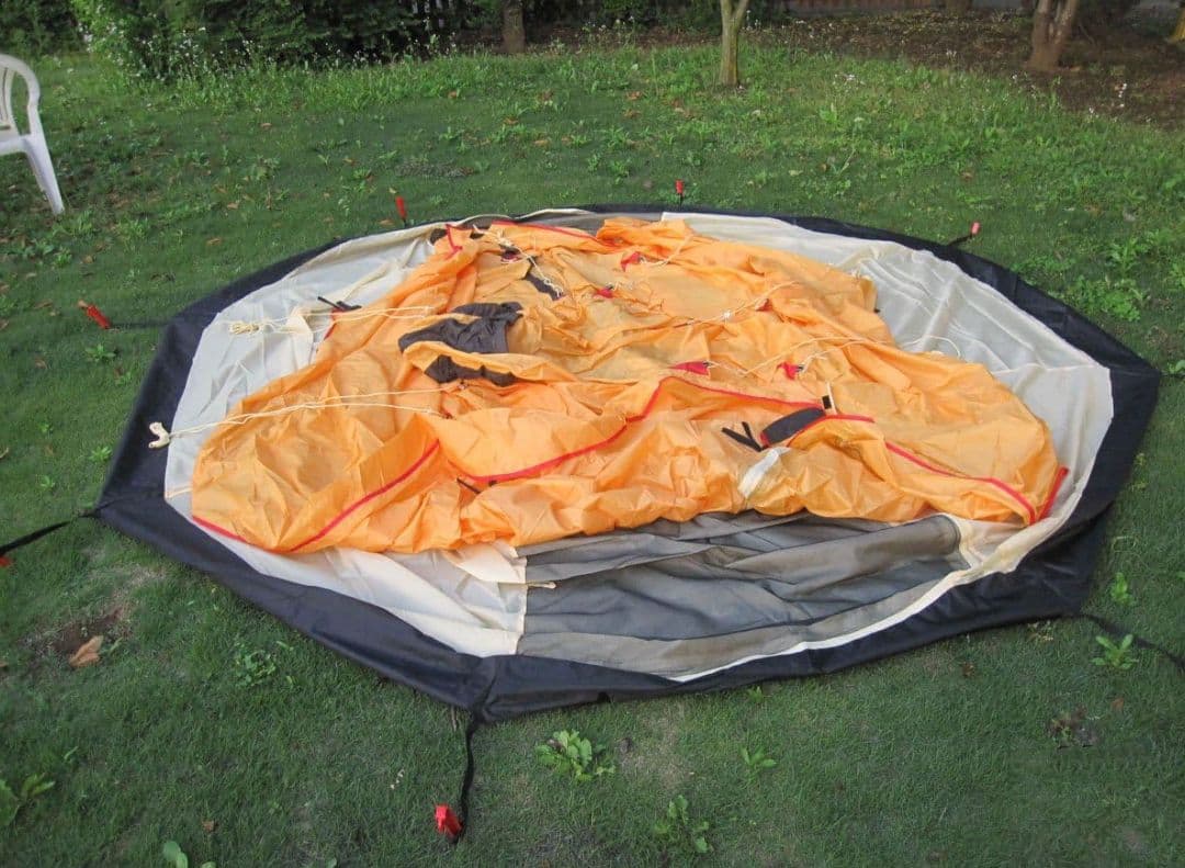 【North Eagle】ワンポールテント300＋グランドシート 新品未使用