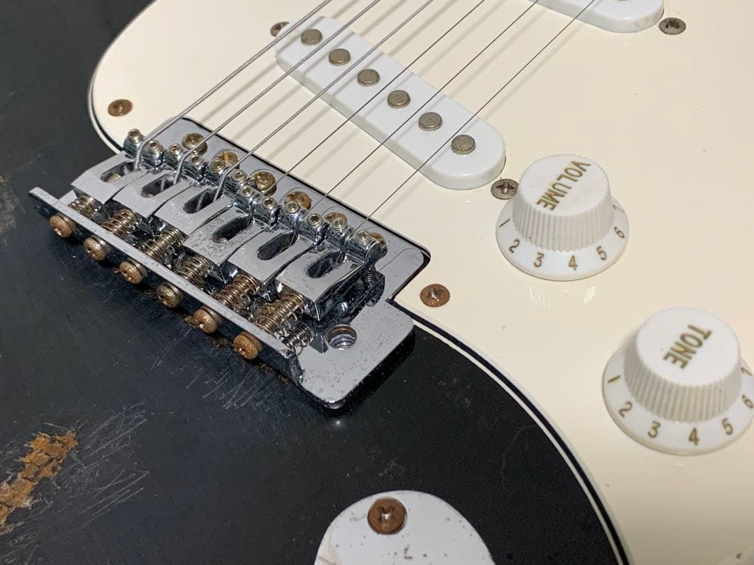 レジェンドLegend ST ストラト タイプ レリック aged ブラック 黒