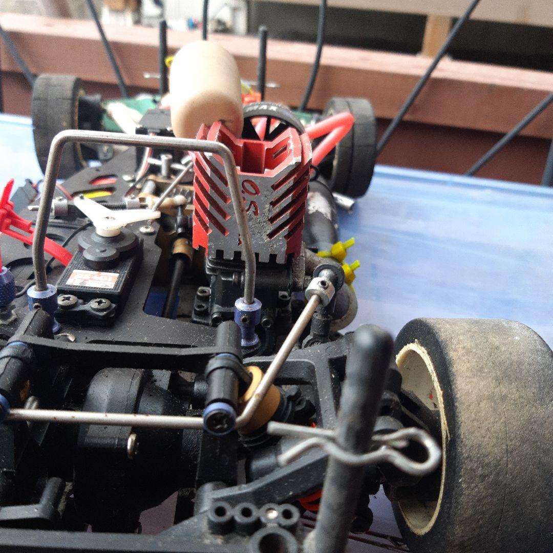 あ*あ様 ジャンク品　京商スーパー10 2台ぶん&OSエンジン 2スピードなど