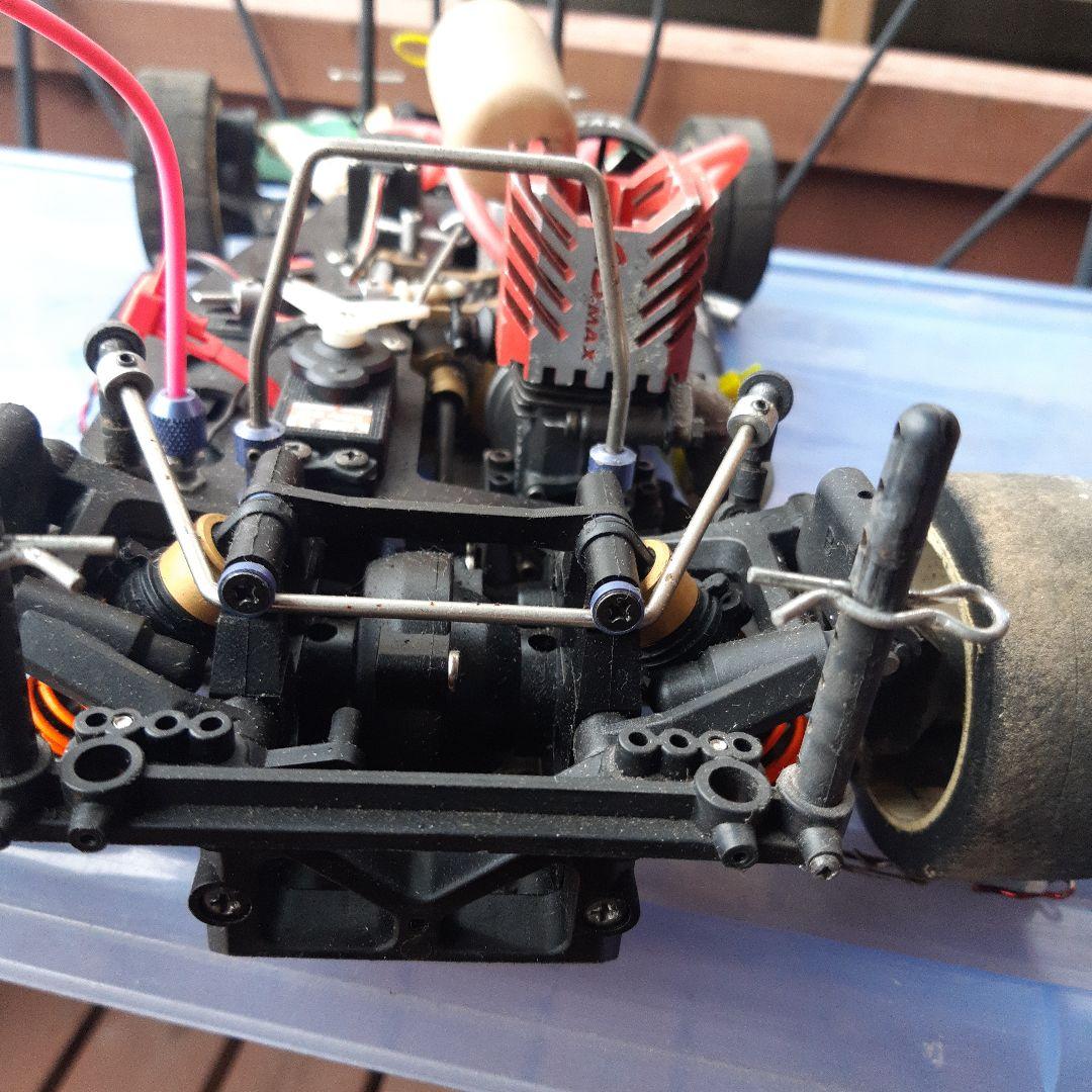 あ*あ様 ジャンク品　京商スーパー10 2台ぶん&OSエンジン 2スピードなど