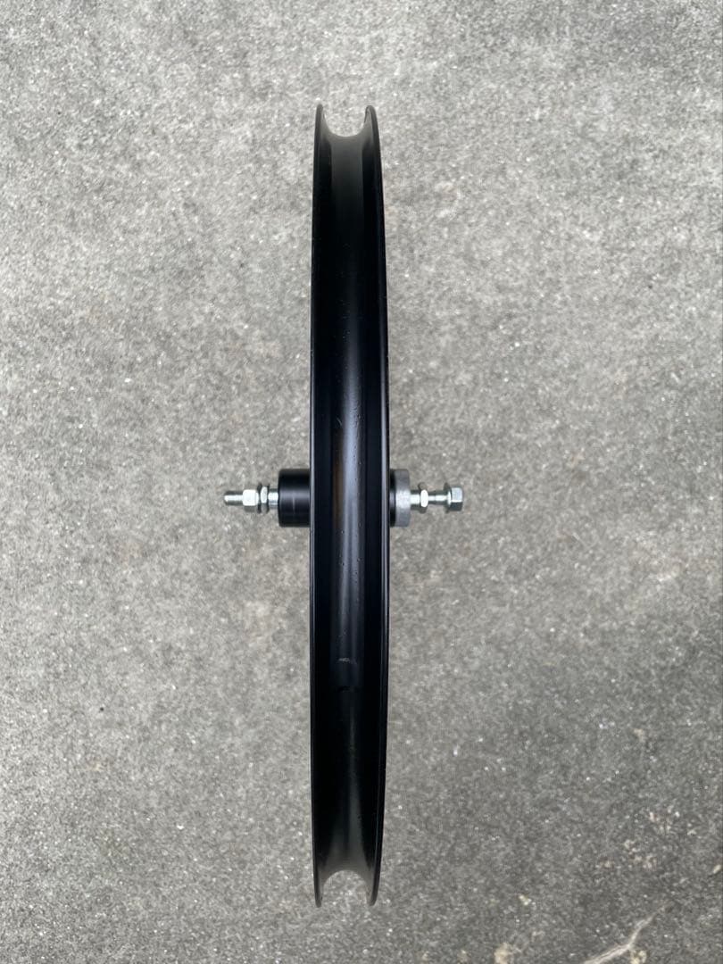 自転車用アルミブラックホイール