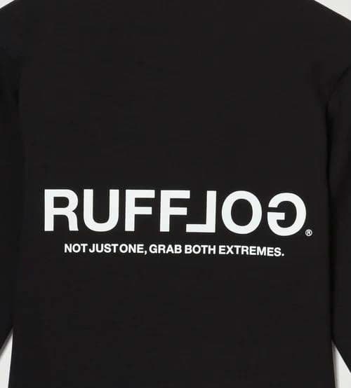 メンズウェア RUFFLOG L/S BACK LOGO MOCK NECK