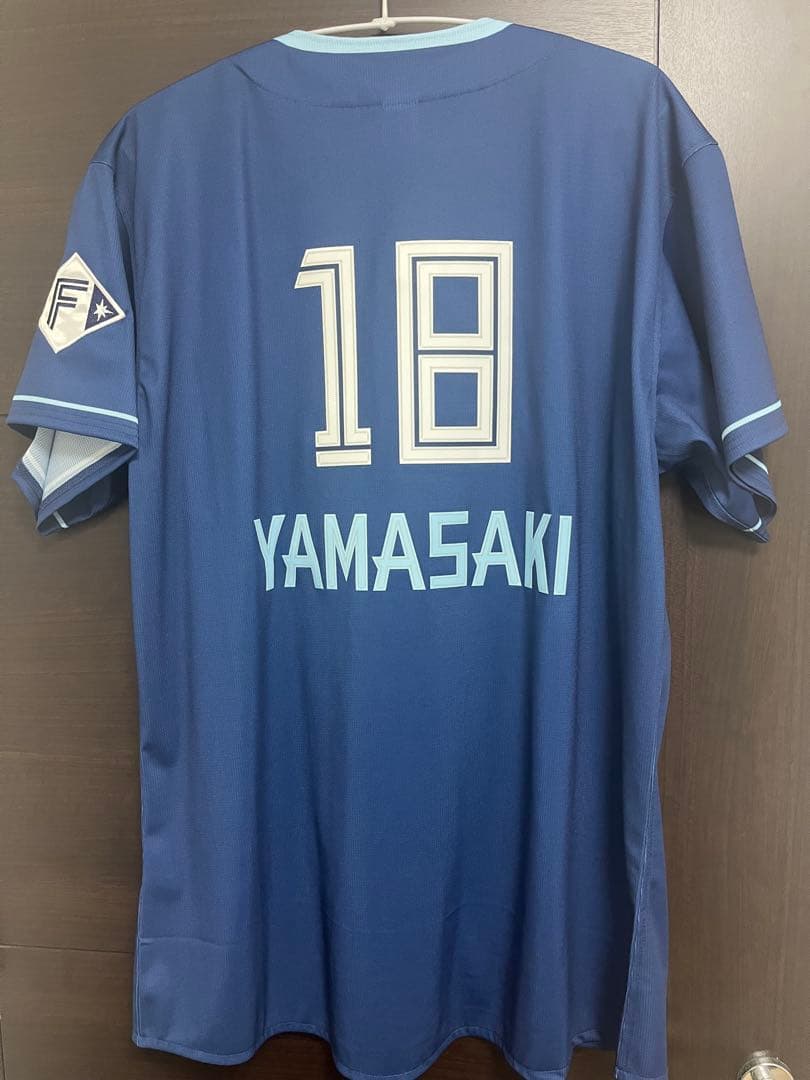 山﨑福也 北海道日本ハムファイターズ ユニフォーム #18 XL