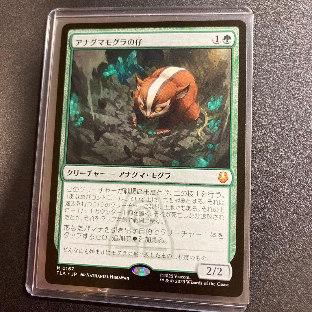 MTG アナグマモグラの仔 神話レア M 167 アバター 伝説の少年アン