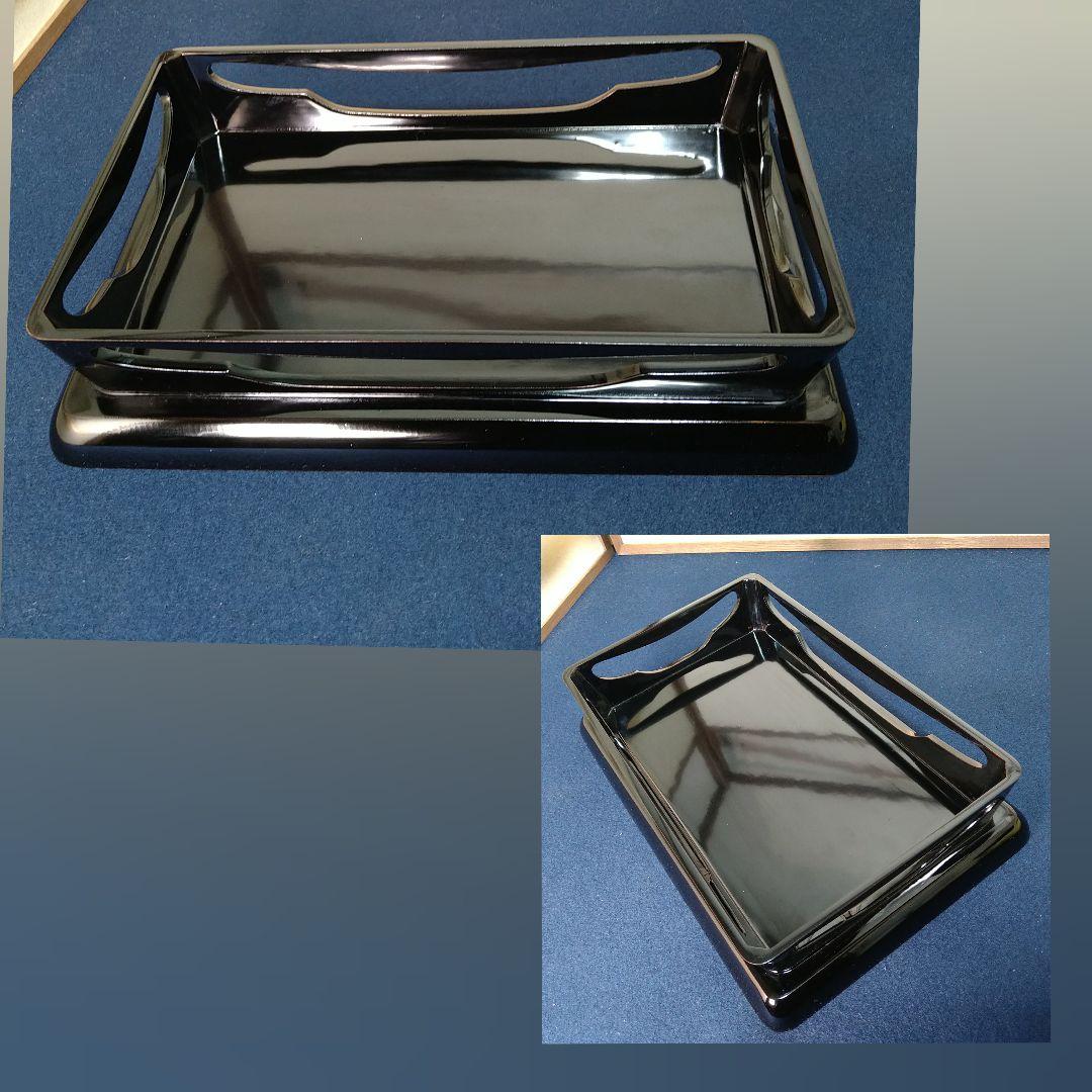 AH54 お屠蘇セット 木製漆塗 蒔絵 松竹梅図 専用紙箱入