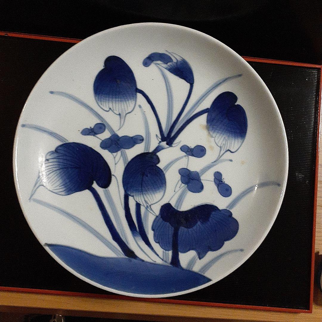 古伊万里染付け大皿