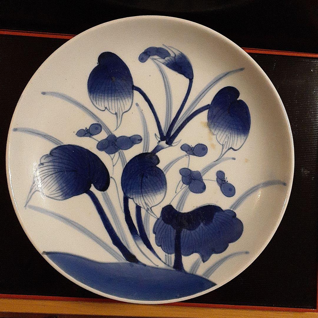 古伊万里染付け大皿