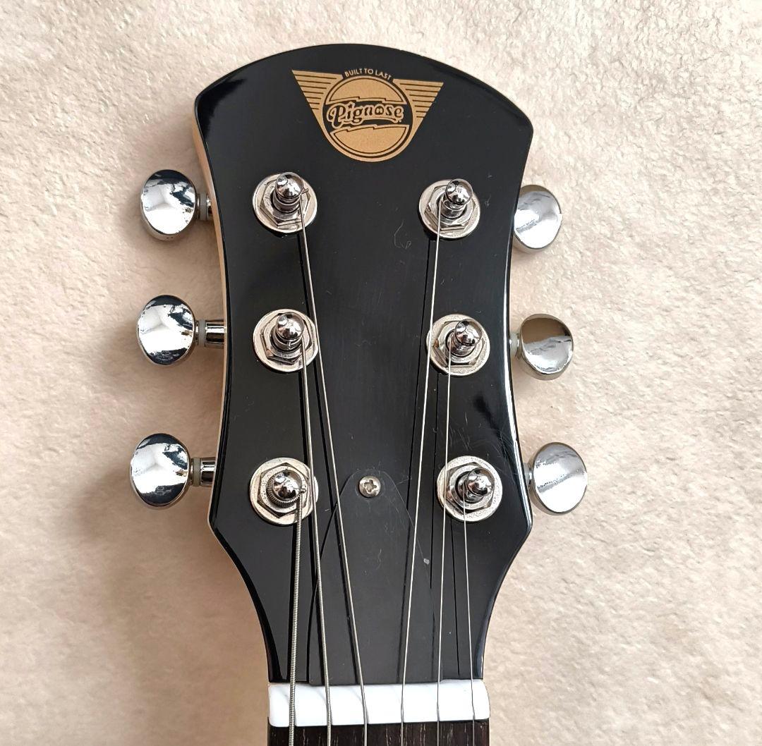【美品】PIGNOSE アンプ内蔵ミニギター BS ピグノーズ トラベルギター