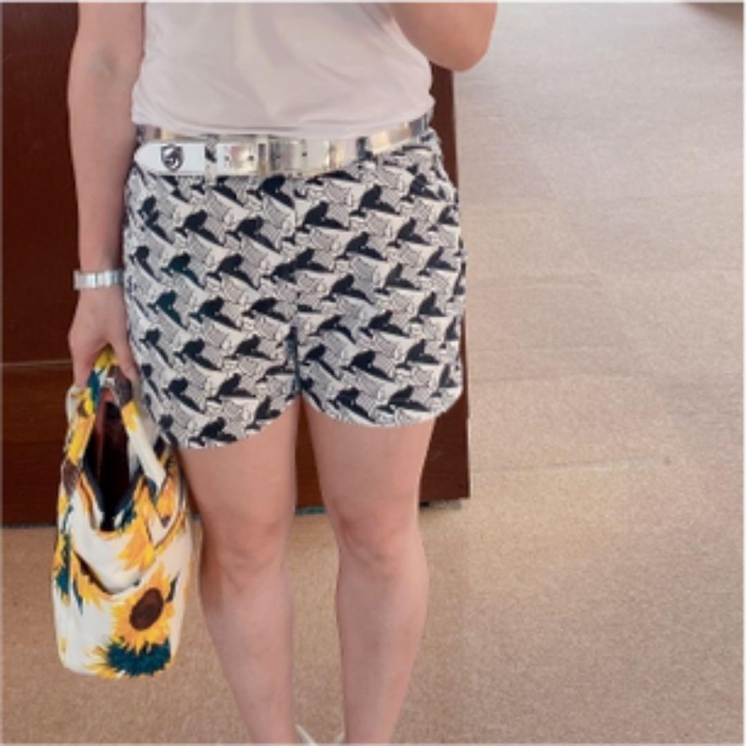 ※値下げ中　完売パーリーゲイツショートパン ツくじらプリントレディースサイズ1