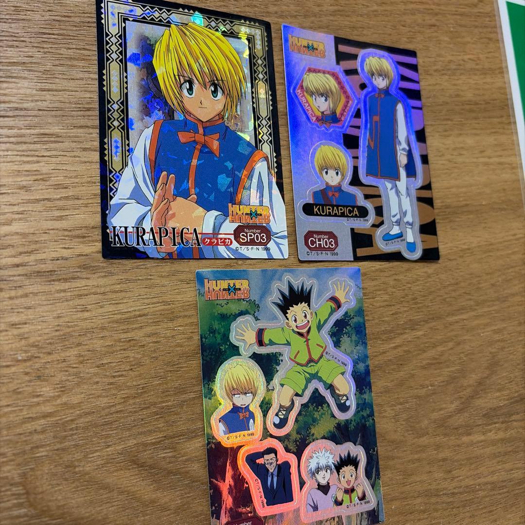 HUNTER×HUNTER クラピカ シール ステッカー 旧アニメ 初期