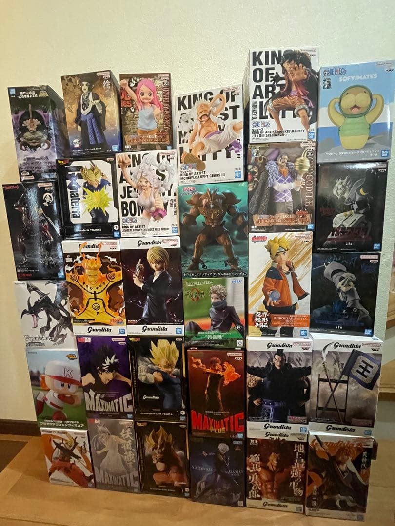 ジャンプ系　プライズ　フィギュア　30点　まとめ　ドラゴンボール　ワンピース　他