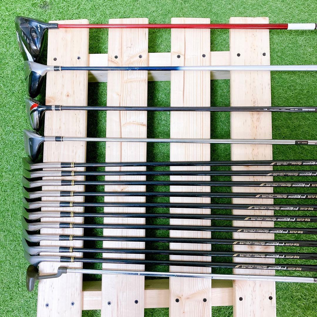 3.テーラーメイド　オジオ　初心者オススメ　ゴルフクラブ　メンズセット　15本