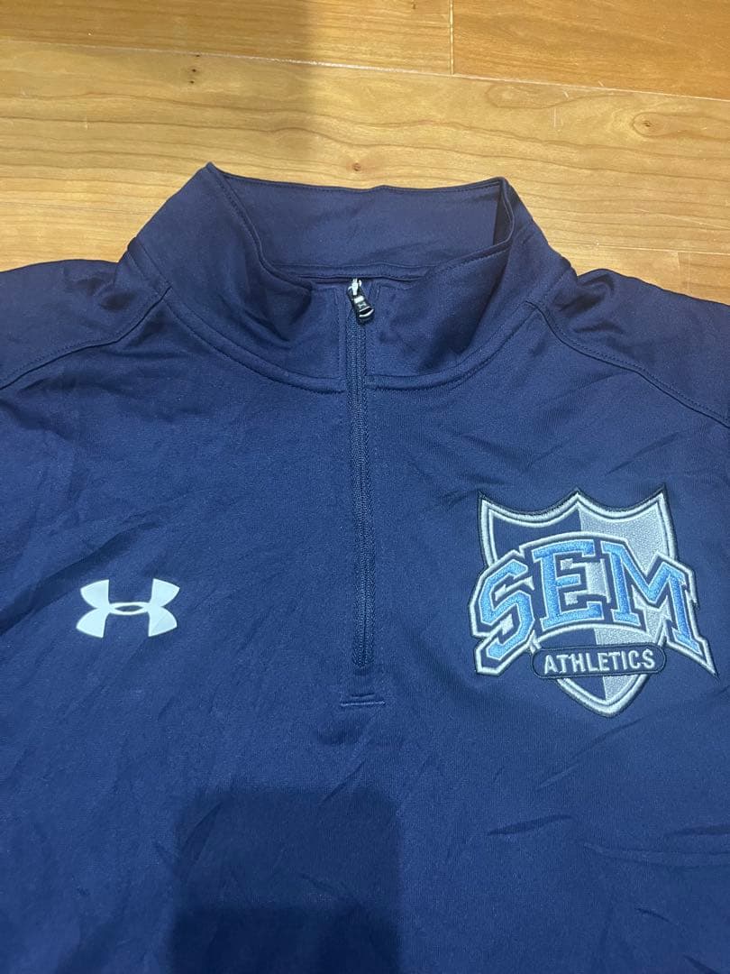 Under Armour SEM ATHLETICS ハーフジップ長袖　日本XL
