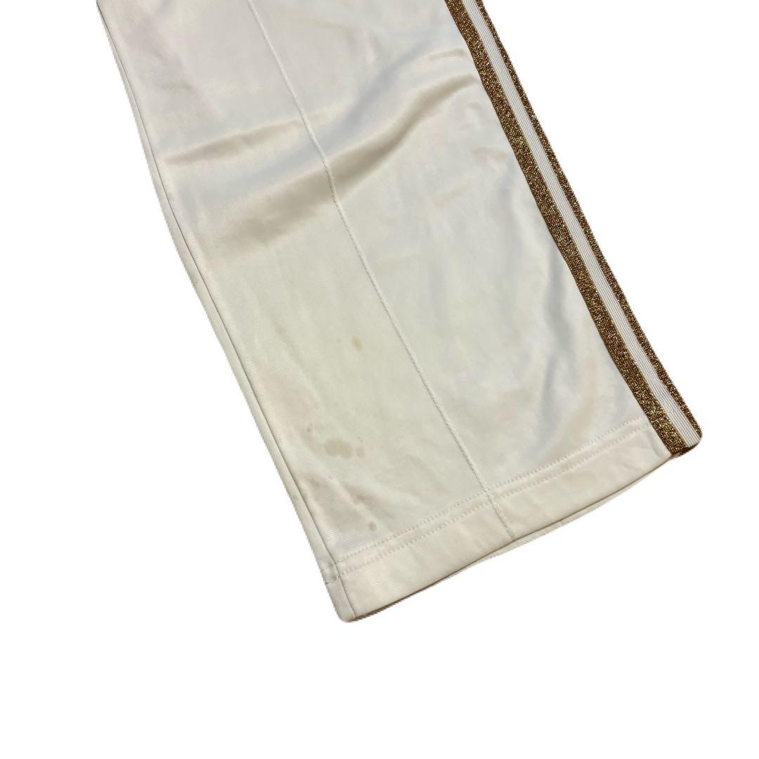 80's adidas 白金 トラックパンツ