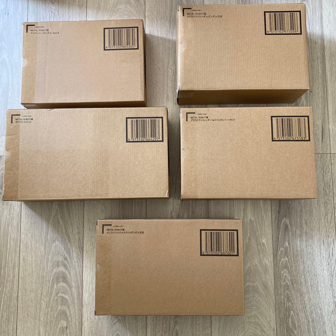 L ROBOT魂 ガンダムseed fredam 5点セット