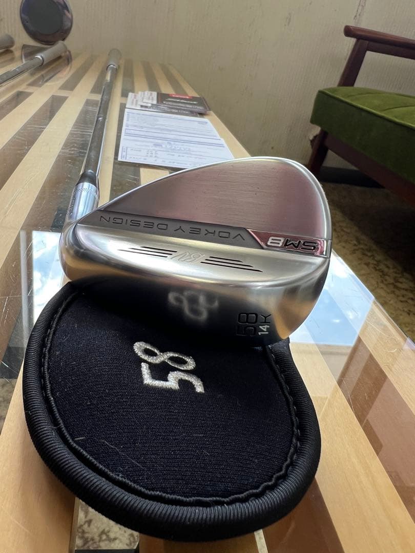 タイトリスト　ボーケイ　ウェッジ　SM8 3本セット　新品