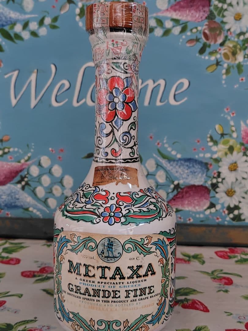 メタクサ XA コルク折れ　ブランデー 陶器ボトル 700ml 40%