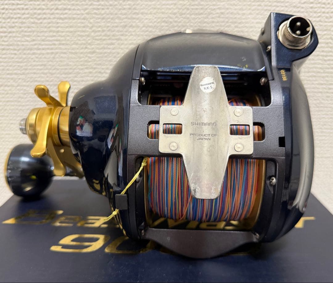 SHIMANO 電動リール 9000 ライン付き