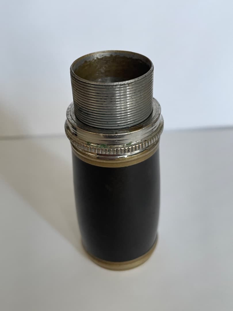 【ビンテージ】B♭クラリネット用 アジャスタブル(長短可動式)バレル