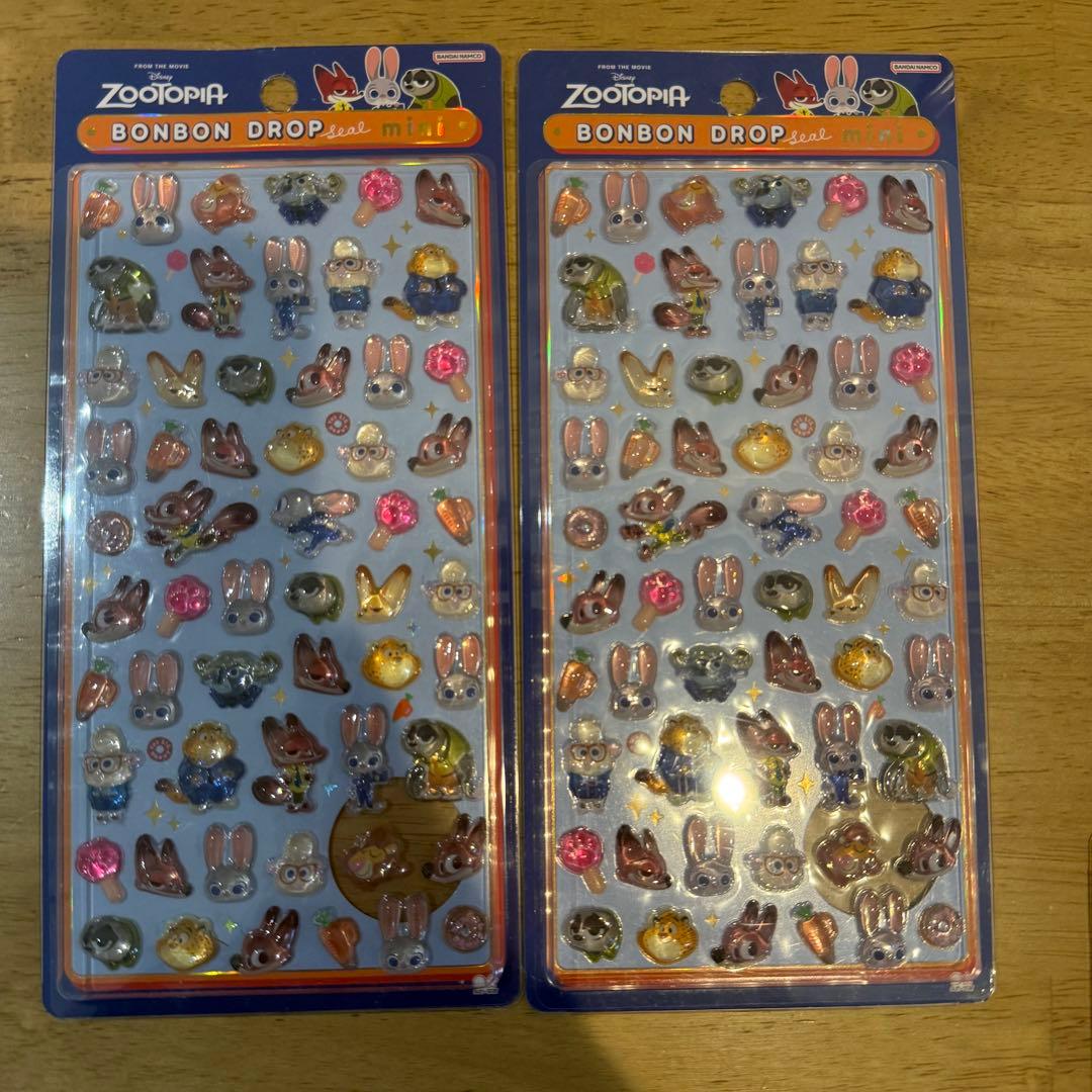 【ボンボンドロップシール 正規品】ミニ ズートピア ディズニー スヌーピー