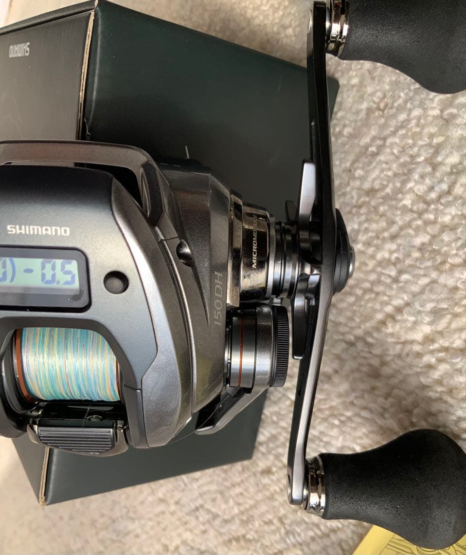 シマノ 24 バルケッタプレミアム 150DH (右巻き・ダブルハンドル)