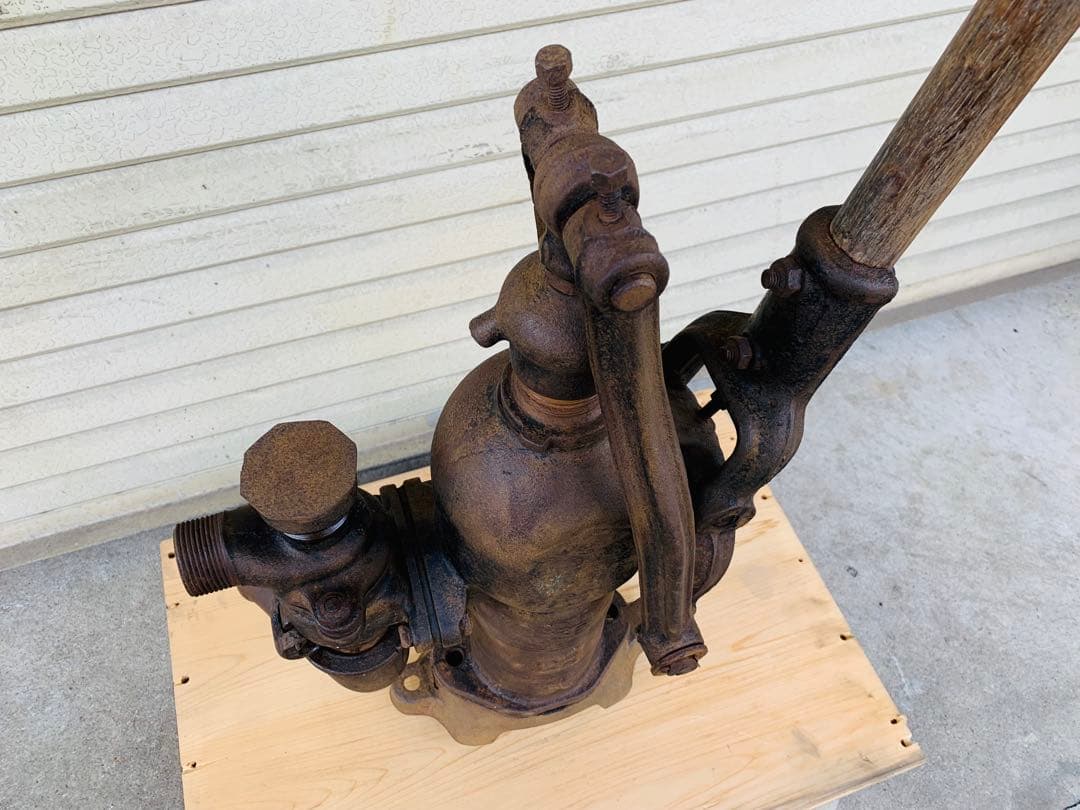 津田式 ケーボー号 手押し 井戸 ガチャポンプ 和庭園 レトロ ヴィンテージ