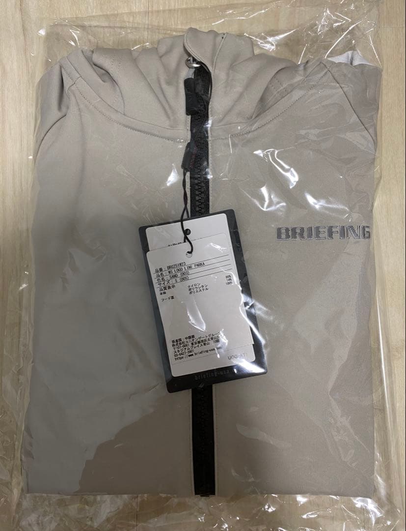 新品未使用BRIEFING フード付きジャケット